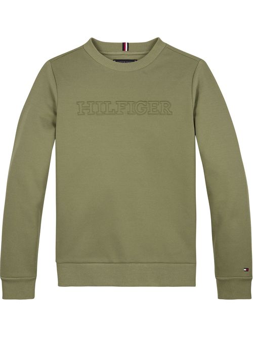 SWEATSHIRT DEBOSSED MONOTYPE SWEATSHIRT NInO TH