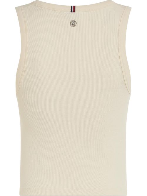 CAMISETA SLIM RIB CROP TANK