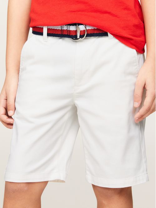 SHORT WOVEN BELTED SHORTS NIÑO