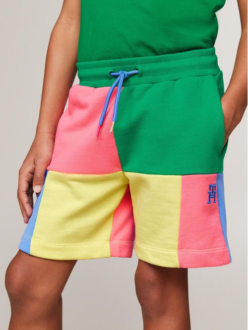 SHORT U COLORBLOCK MONOGRAM SWEATSHO NIÑO