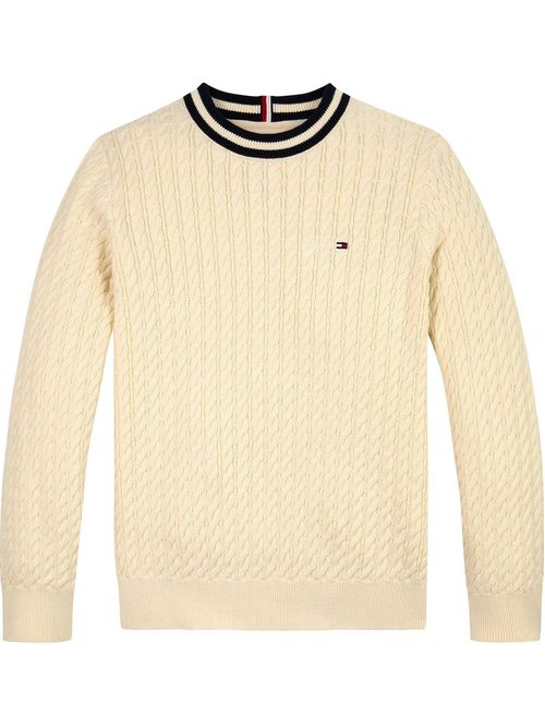 SWEATER RINGER CABLE SWEATER NIÑO