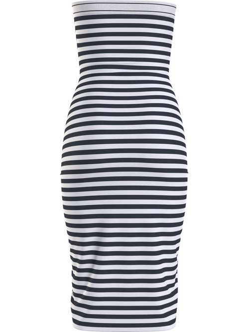 VESTIDO TJW LOGO TAPE STRIPE TUBE DRES