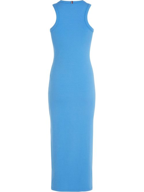 VESTIDO SLIM 5X2 RIB MIDI DRESS NS