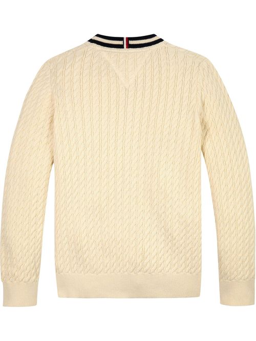 SWEATER RINGER CABLE SWEATER NIÑO