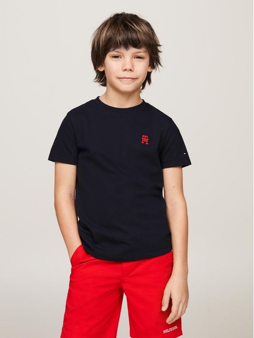 CAMISETA PIQUE MONOGRAM TEE S/S NIÑO