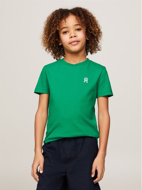 CAMISETA PIQUE MONOGRAM TEE S/S NIÑO