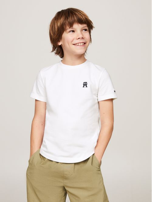 CAMISETA PIQUE MONOGRAM TEE S/S NIÑO