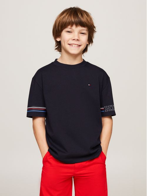 CAMISETA STRIPE CHEST HILFIGER NIÑO