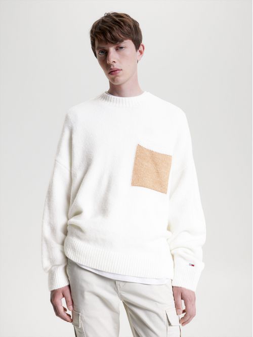 SWEATER TJM BOXY CONTRAST POCKET SWEAT