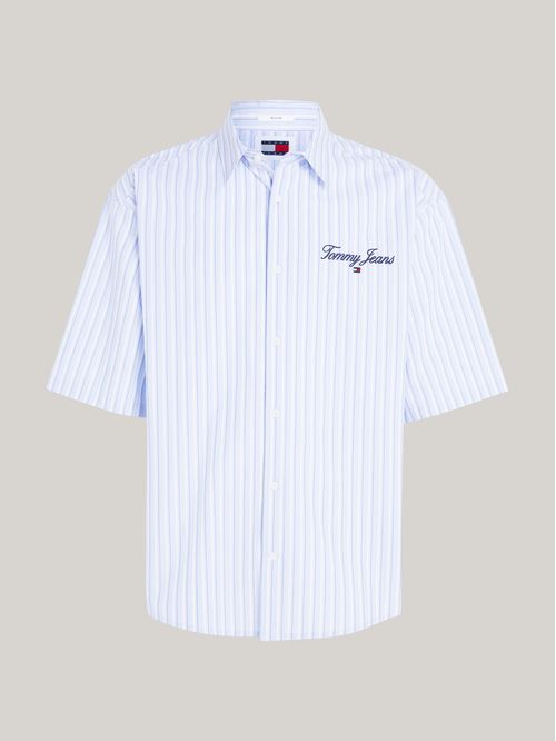 CAMISA M/C TJM RLX STRIPE LUXE SHIRT