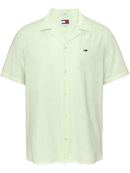 CAMISA M/C TJM LINEN BLEND CAMP SHIRT EXT