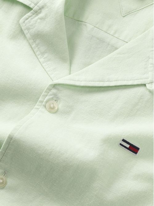 CAMISA M/C TJM LINEN BLEND CAMP SHIRT EXT