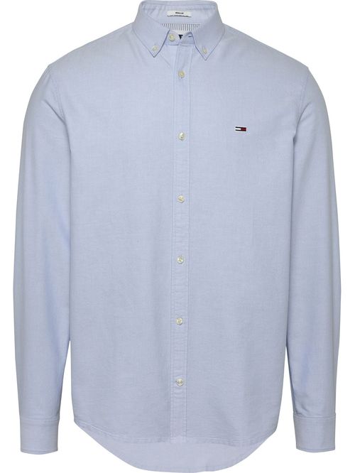 CAMISA M/L TJM ENTRY REG OXFORD SHIRT