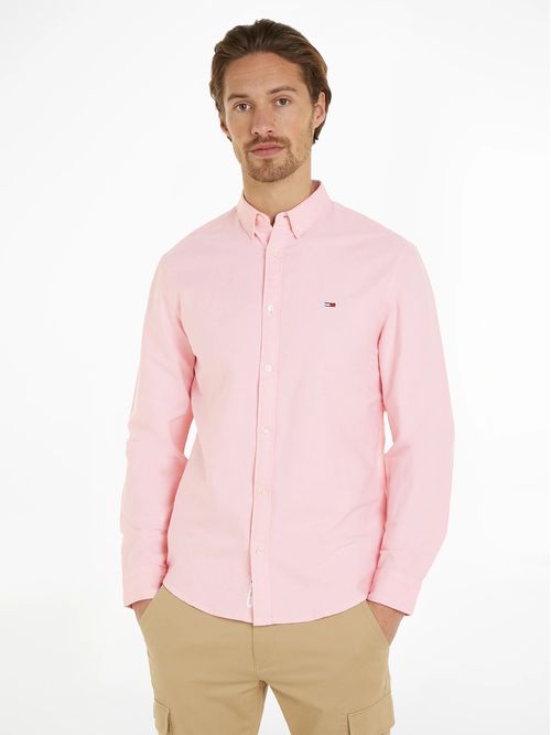 CAMISA M/L TJM ENTRY REG OXFORD SHIRT