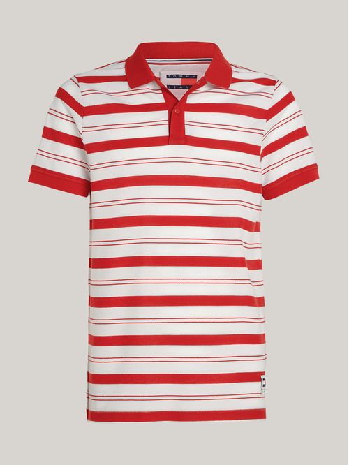 POLO M/C TJM REG STRIPE POLO