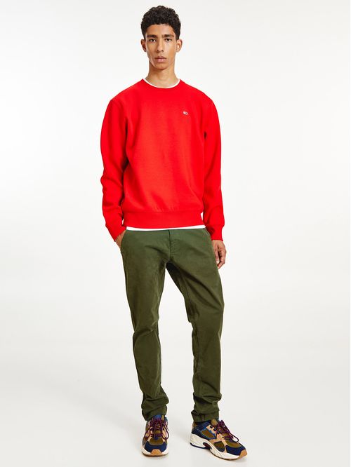 SWEATSHIRT TJM REGULAR FLEECE C NECK