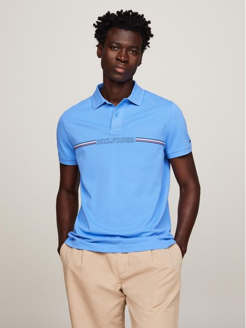 POLO STRIPE CHEST REG POLO