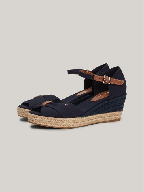 ALPARGATAS BASIC OPEN TOE MID WEDGE