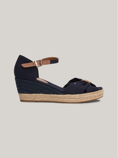 ALPARGATAS BASIC OPEN TOE MID WEDGE