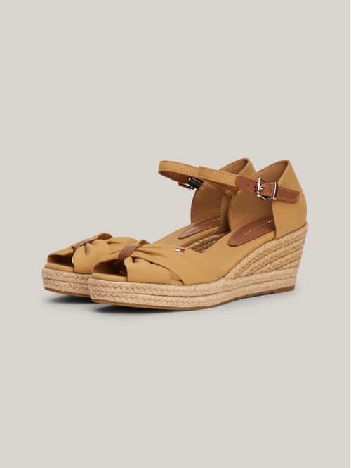 ALPARGATAS BASIC OPEN TOE MID WEDGE