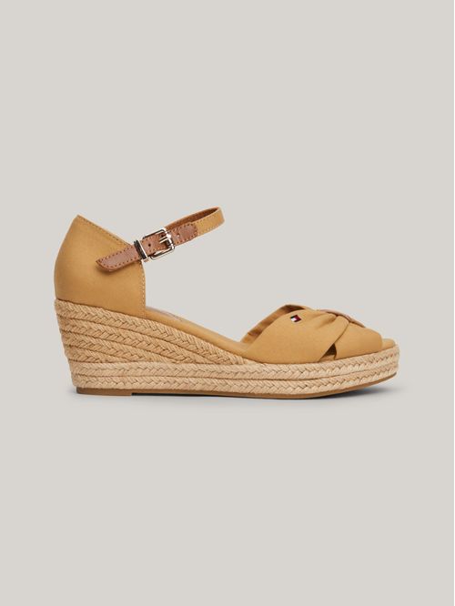 ALPARGATAS BASIC OPEN TOE MID WEDGE