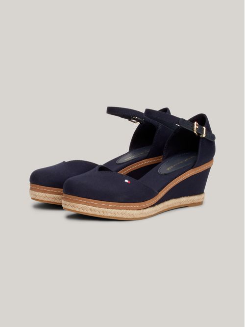 ALPARGATAS BASIC CLOSED TOE MID WEDGE