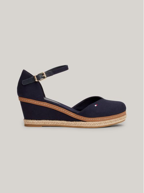 ALPARGATAS BASIC CLOSED TOE MID WEDGE