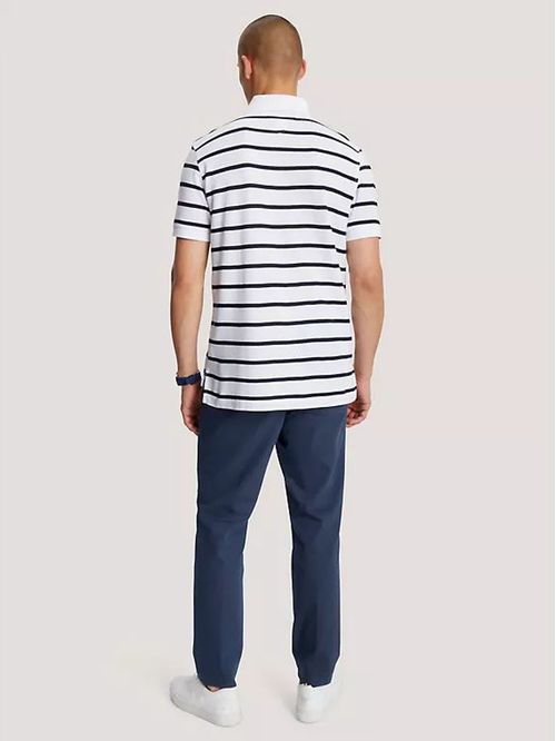 POLO M/C REG FIT REFINED STRIPE POLO