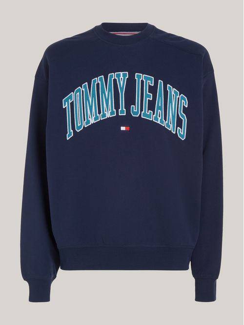 SWEATSHIRT TJM BOXY POP VARSITY CREW TH
