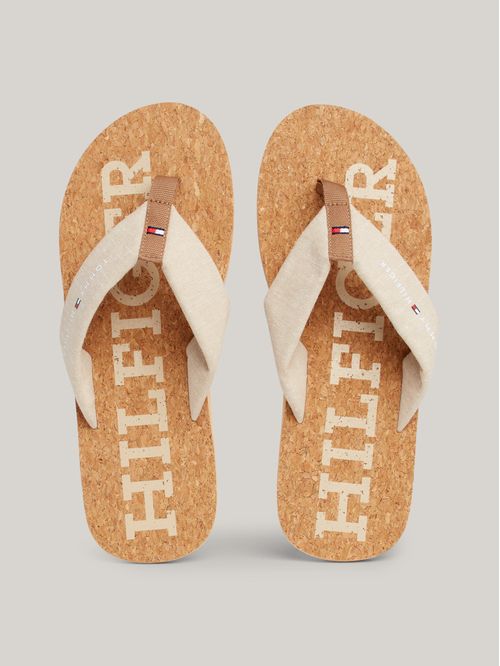 SLAPS HILFIGER CORK BEACH SANDAL