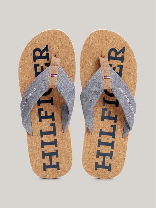 SLAPS HILFIGER CORK BEACH SANDAL