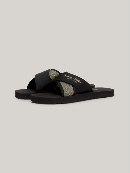 SLAPS IM CROSS STRAP BEACH SANDAL