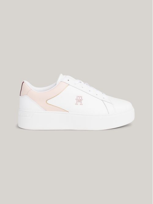 Zapatillas deportivas de cuero con plataforma
