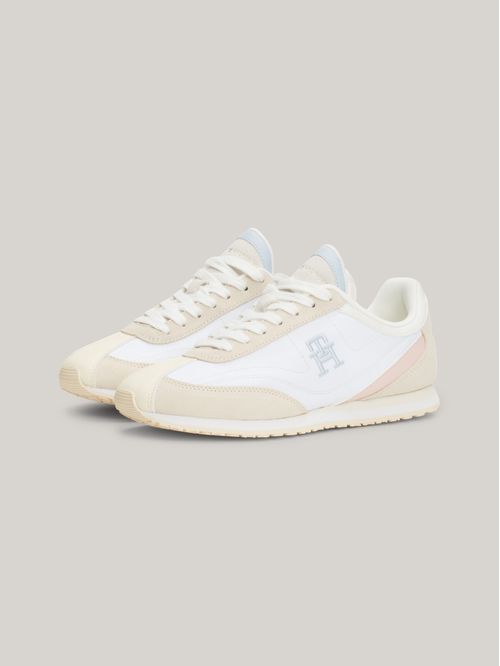 Zapatillas estilo running de ante