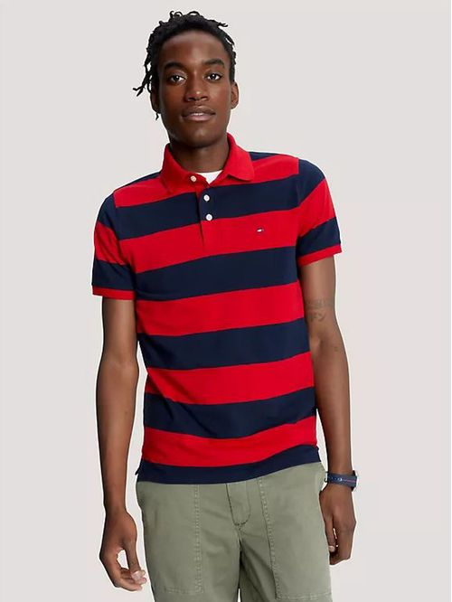 POLO M/C SLIM FIT MULTI COLOR BLOCK STP