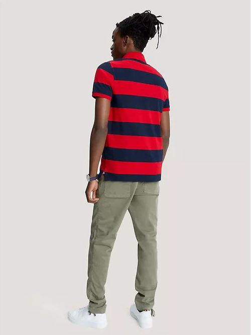 POLO M/C SLIM FIT MULTI COLOR BLOCK STP