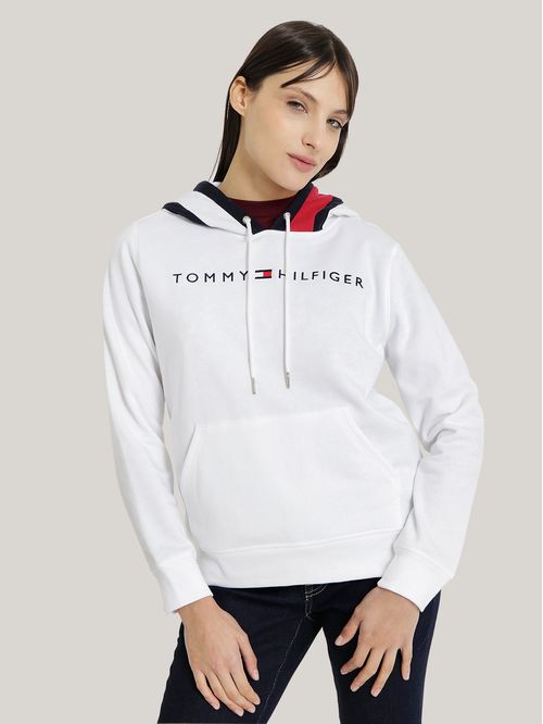 SWEATSHIRT CLRBLCK FLAG HOODIE