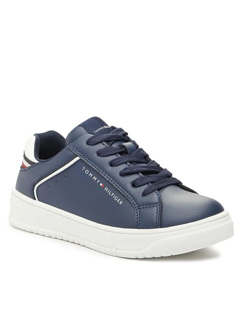 ZAPATILLAS LOW CUT LACE-UP SNEAKER BLUE