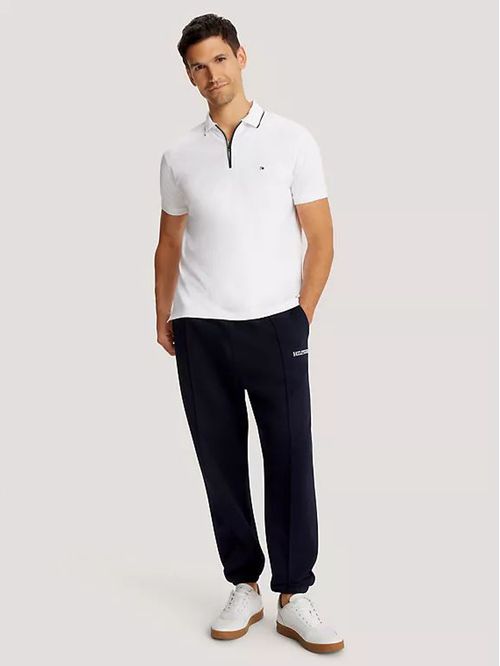 POLO M/C M WCC COTTON MODAL ZIP REG POL