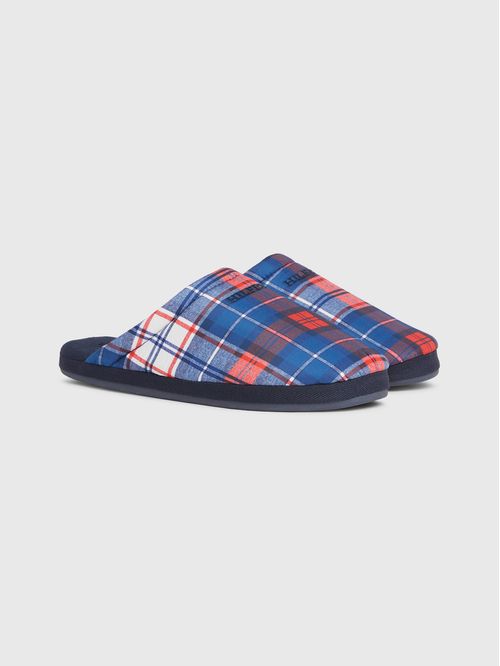 PANTUFLAS HILFIGER WARM CHECK HOMESLIPPE
