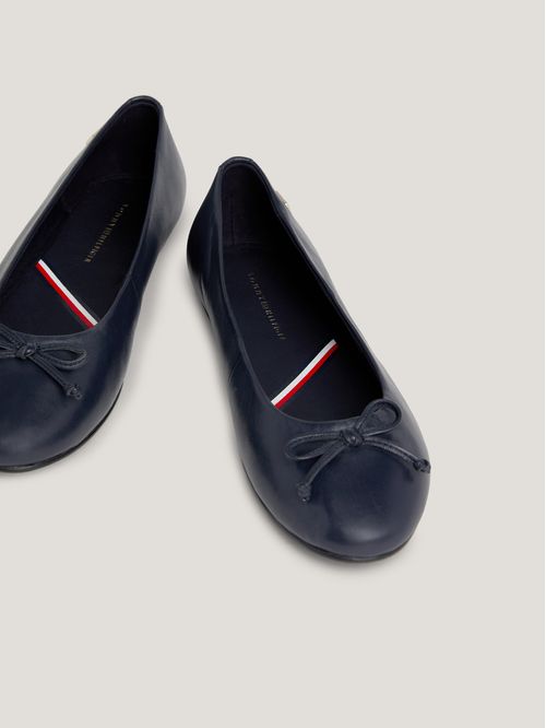 ZAPATOS  ESSENTIAL LEATHER BALLERINA