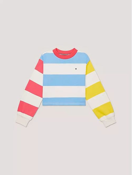 SWEATSHIRT KG TOMMY BOLD STRIPE CREW