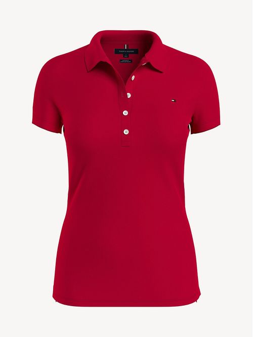 POLO W HERITAGE SHORT SLEEVE SLIM TH