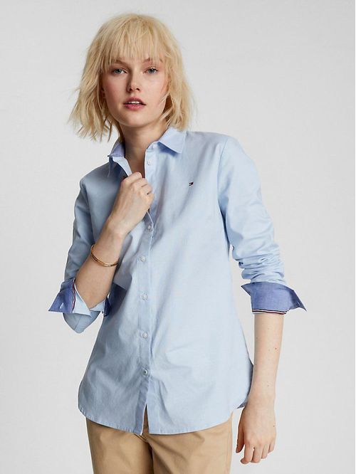 BLUSA W HERITAGE REGULAR FIT SHIRT