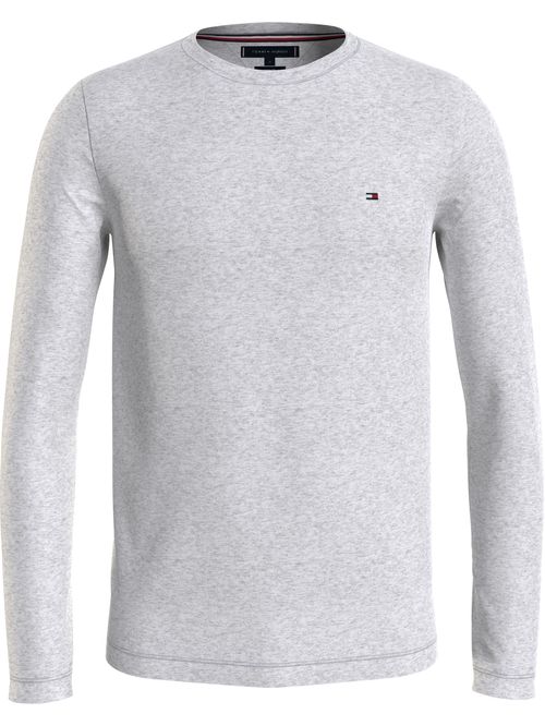 CAMISETA M/L C/E STRETCH SLIM FIT LONG SLEEVE T TH