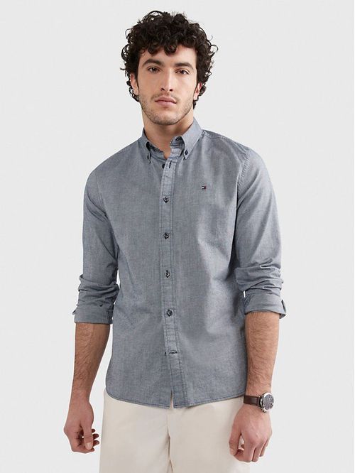 CAMISA M/L M TOMMY STRETCH OG OXFORD LS R TH