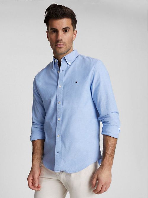 CAMISA M/L M TOMMY STRETCH OG OXFORD LS R TH