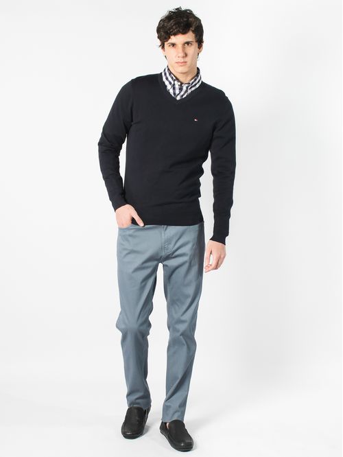 SWEATER C/E WCC SIGNATURE V NECK TH
