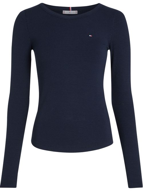 CAMISETA M/L SLIM 5X2 RIB O-NK LS TH