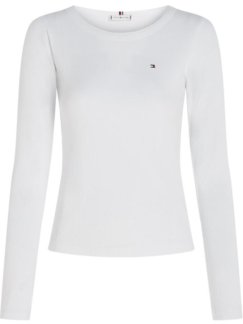 CAMISETA M/L SLIM 5X2 RIB O-NK LS TH
